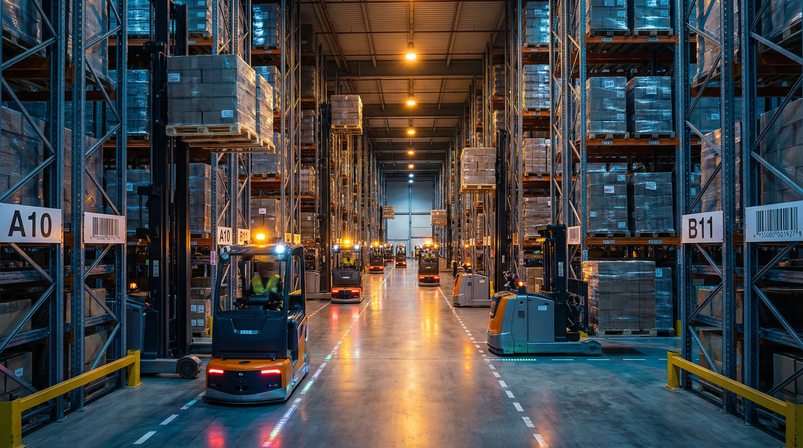 Lojistik Firması – Otomatik Palet Taşıma Sistemi